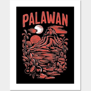 Palawan Island Philippines Posters and Art